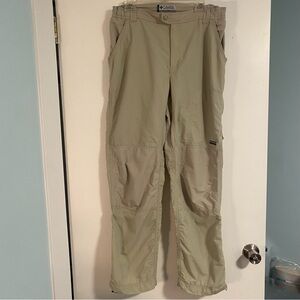 Columbia GRT Hiking Pants Cargo Men’s M Nylon OmniDry Performance Trekking Light